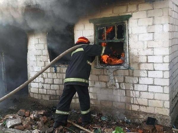Пожар в жилом доме в Кашарском районе
